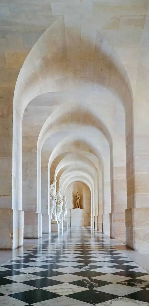 Marble gallery at Versailles